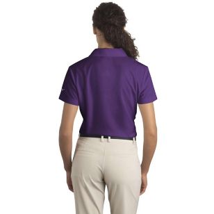 Nike Ladies  Dri-FIT Micro Pique 2.0 Polo - Purple, Night