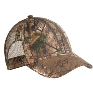 Port Authority Camouflage Series Dark Cap with Mesh Back - Realtree Xtra