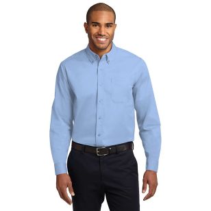Port Authority Long Sleeve Easy Care Shirt - Dark/All - Blue, Light/Stone, Light