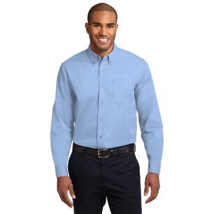 Port Authority Long Sleeve Easy Care Shirt - Dark/All - Blue, Light/Stone, Light