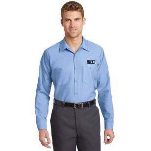 Red Kap Long Sleeve Industrial Work Shirt