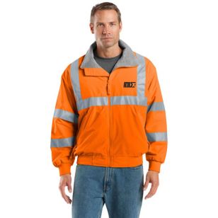 Port Authority Enhanced Visibility Challenger Jacket - Orange, Safety/Reflective