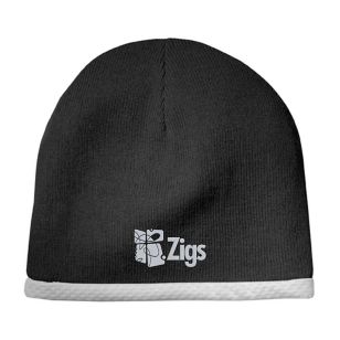 Sport-Tek Performance Knit Cap - Dark/All - Black