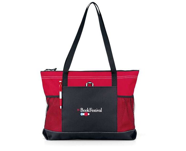 Select Zippered Tote - Red