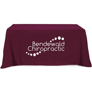 6ft Table Cover - Burgundy