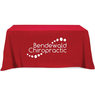6ft Table Cover - Red