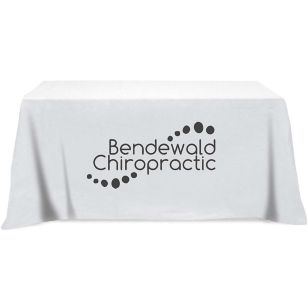 6ft Table Cover - White