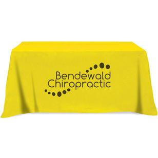 6ft Table Cover - Yellow