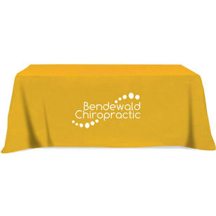 8ft. Table Cover - Gold, Athletic