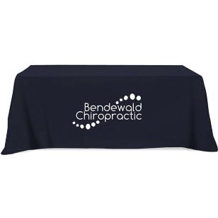 8ft. Table Cover - Black