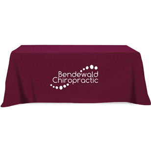 8ft. Table Cover - Burgundy