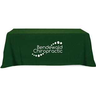 8ft. Table Cover - Green, Forest