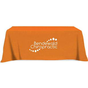 8ft. Table Cover - Orange