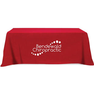 8ft. Table Cover - Red
