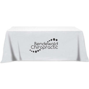 8ft. Table Cover - White