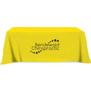 8ft. Table Cover - Yellow (PMS-Yellow C)