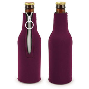 Bottle Suit Neoprene Bottle Cooler - Maroon (PMS-209)