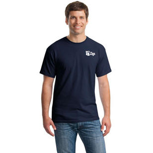 Gildan Heavy 100% Cotton T-Shirt - Blue, Navy