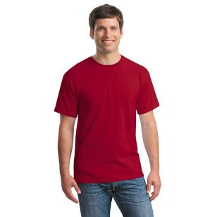 Gildan Heavy 100% Cotton T-Shirt - Red, Antique Cherry