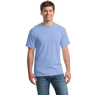 Gildan Heavy 100% Cotton T-Shirt - Blue, Carolina