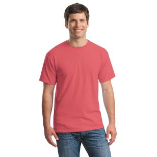 Gildan Heavy 100% Cotton T-Shirt - Coral