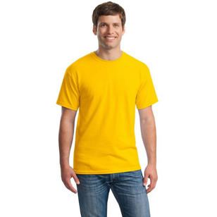 Gildan Heavy 100% Cotton T-Shirt - Yellow, Daisy