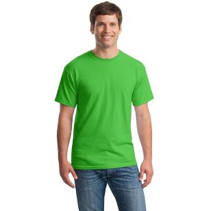 Gildan Heavy 100% Cotton T-Shirt - Green, Electric