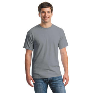 Gildan Heavy 100% Cotton T-Shirt - Gray, Gravel