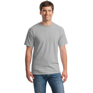 Gildan Heavy 100% Cotton T-Shirt - Gray, Ice