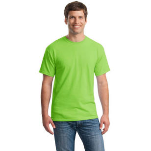 Gildan Heavy 100% Cotton T-Shirt - Green, Lime