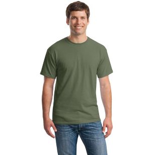 Gildan Heavy 100% Cotton T-Shirt - Green, Military