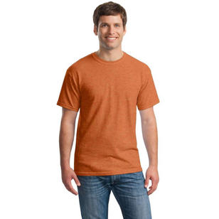 Gildan Heavy 100% Cotton T-Shirt - Orange, Sunset