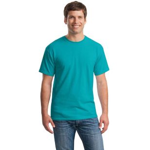 Gildan Heavy 100% Cotton T-Shirt - Blue, Tropical
