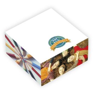 BIC® Ecolutions® 3" x 3" x 1-1/2" Adhesive Cube - White