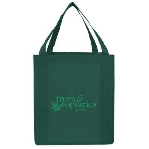 Saturn Jumbo Nonwoven Grocery Tote - Green, Hunter