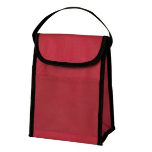 Nonwoven Lunch Bag - Burgundy