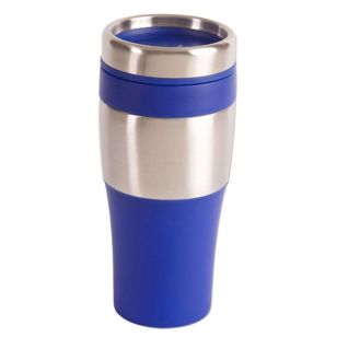 16 oz. Silver Streak Tumbler - Blue, Reflex