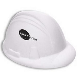 Hard Hat Stress Reliever - White