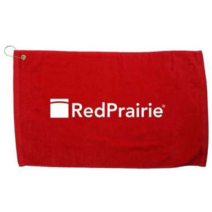 Platinum Collection Golf Towel - Red