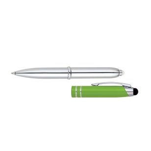 Legacy Ballpoint Pen, Stylus, and LED Light - Green, Lime
