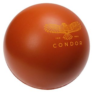 Round Stress Ball - Burnt Orange