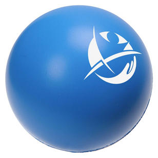 Round Stress Ball - Sky Blue