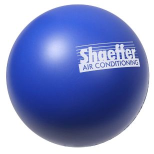 Round Stress Ball - Blue