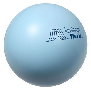 Round Stress Ball - Blue, Pastel