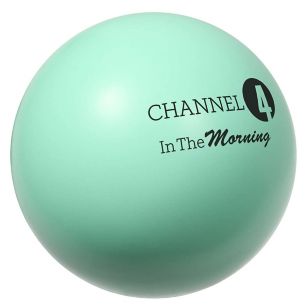 Round Stress Ball - Green, Pastel