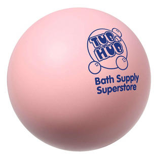 Round Stress Ball - Pink, Pastel