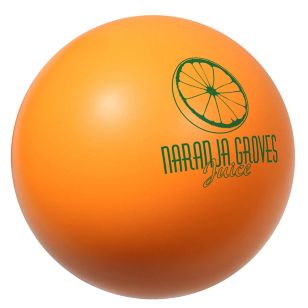 Round Stress Ball - Orange