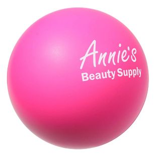 Round Stress Ball - Pink