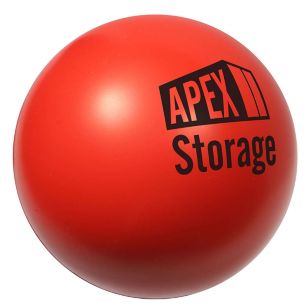 Round Stress Ball - Red