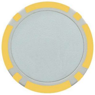 Poker Chip Ball Marker - Yellow (PMS-Yellow C)